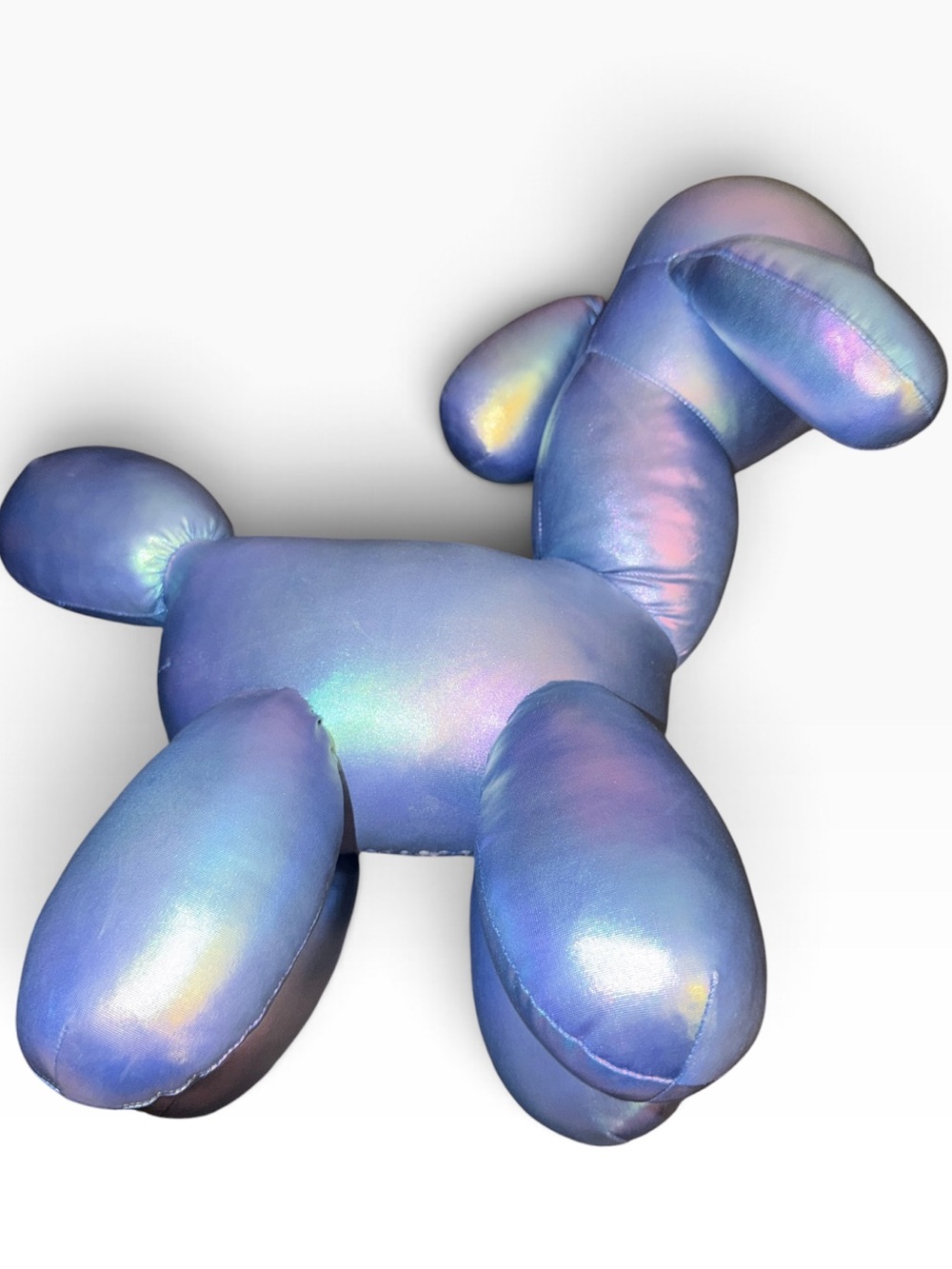 Iridiscent Blue Plush Dog Toy - Premium Pet Plush